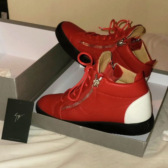 Giuseppe Zanotti Other - Giuseppe Zanotti Red Sneakers